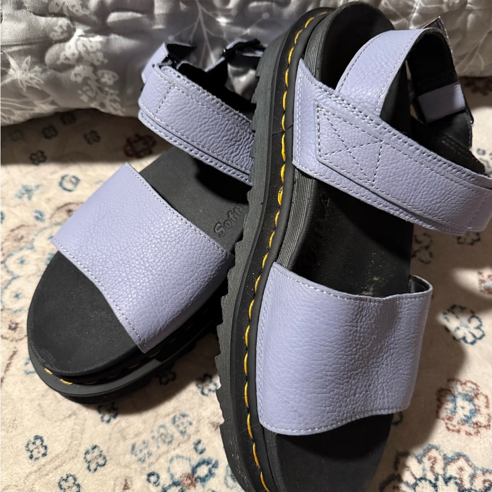 VOSS Periwinkle blue Sandals by Dr Martens